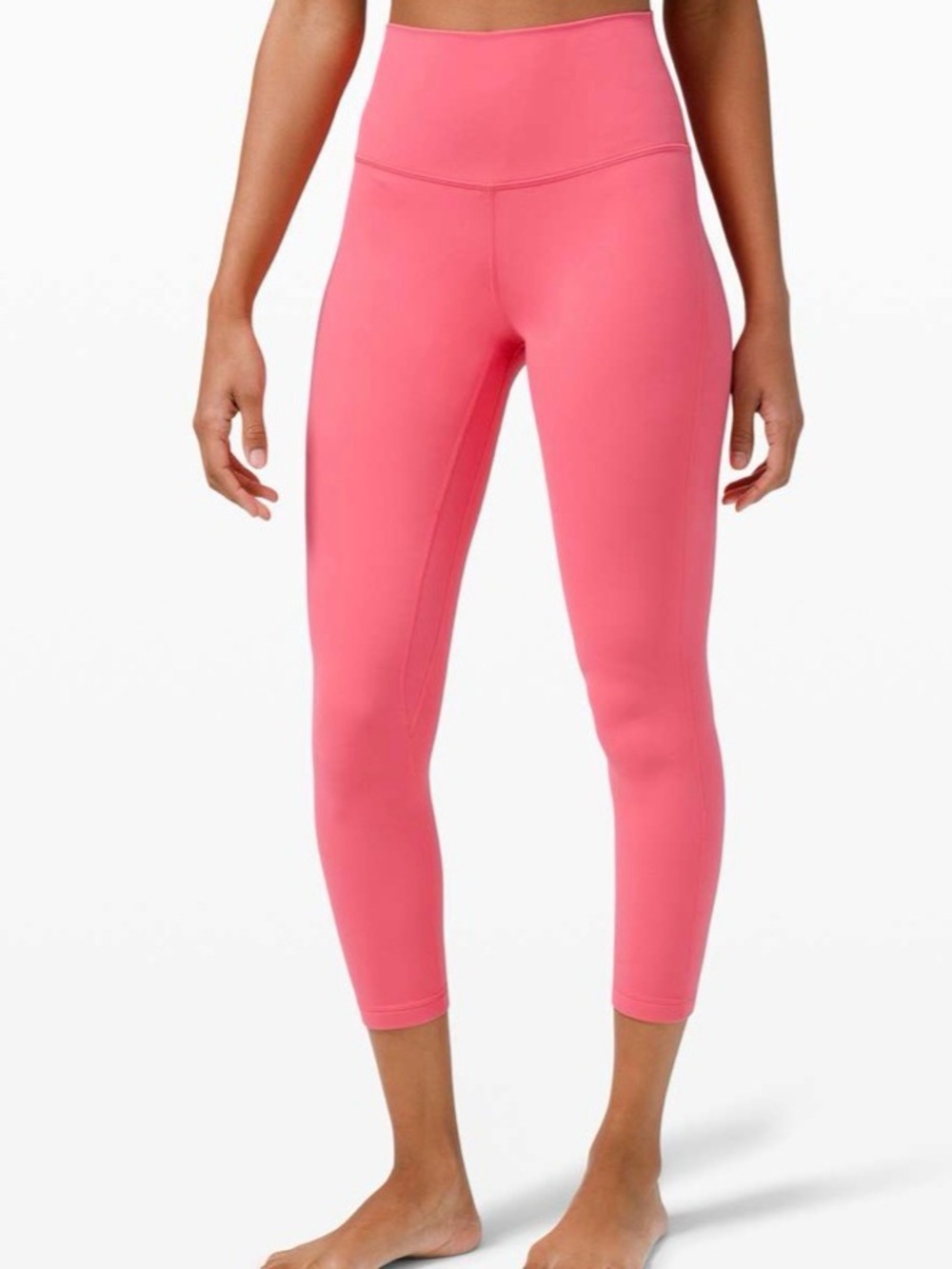 Lululemon Align Pant 25" Guava Pink Lined size 12